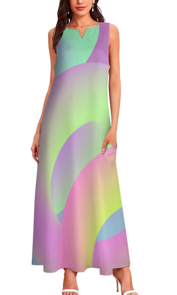 Puccelli Gradient designer dress
